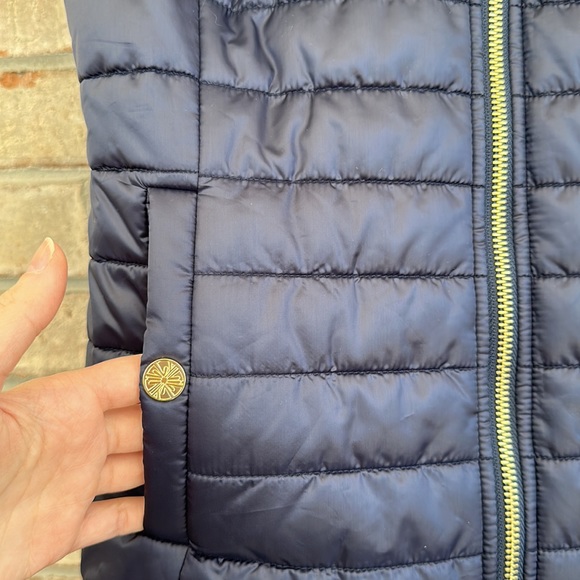 Navy Lilly Pulitzer Elyn Puffer Vest XXS - Picture 5 of 9
